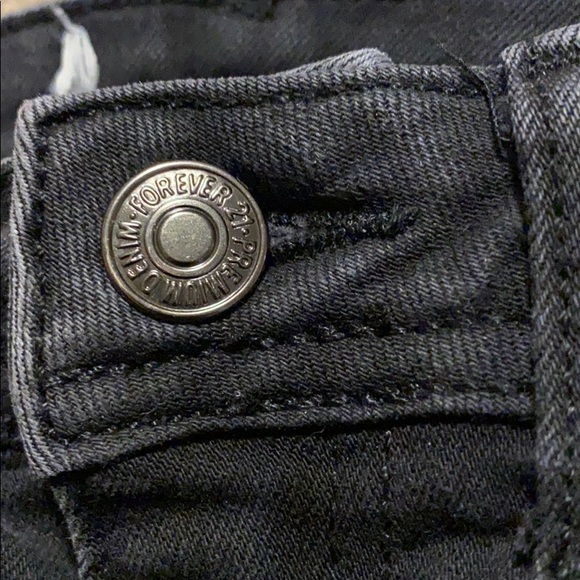 Black ‘Butt Lift” skinny jeans size 24 - Picture 5 of 6